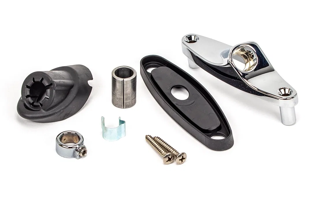 265 – UNITY Spotlight Mount, For Use With Unity Spotlights Bolt On Mount Chrome With Mounting Bracket Gasket(When Nee...